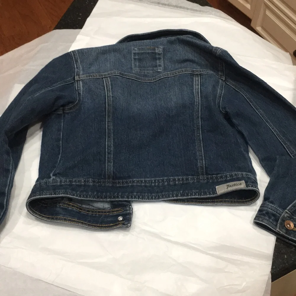Justice denim jacket